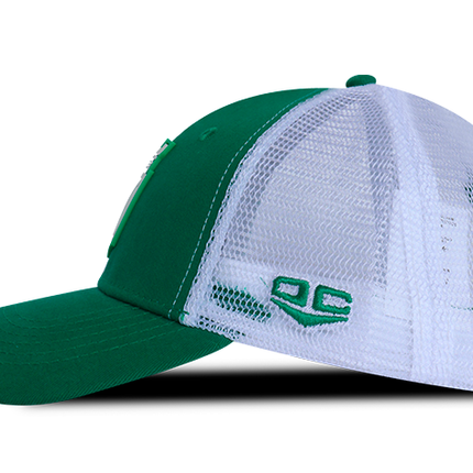 Gorra Atlético Nacional Oficial de Malla escudo Verde/Blanco