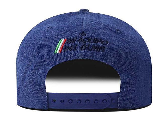 Gorra oficial Once Caldas Plana Azul Denim