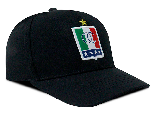 Gorra Once Caldas Oficial Negro
