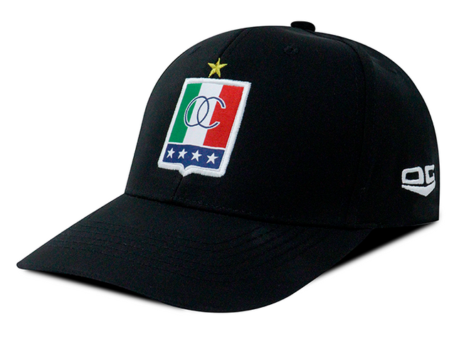 Gorra Once Caldas Oficial Negro