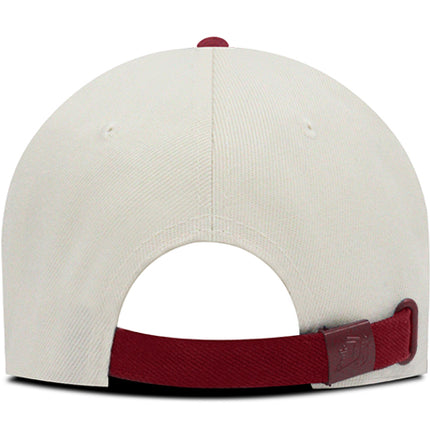 Gorra de moda DJ Caps Stay united blanco hueso - vinotinto