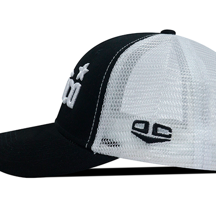 Gorra América de Cali Oficial OC Caps de Malla Negro/Blanco