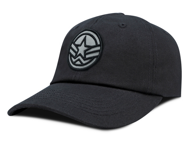 Gorra Capitan América Negro escudo