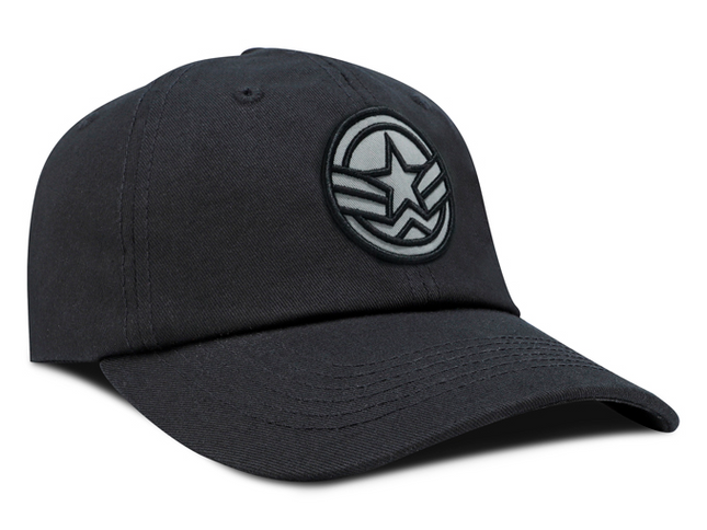 Gorra Capitan América Negro escudo