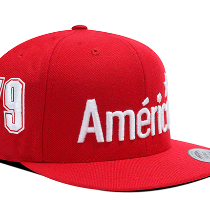 Gorra América de Cali Oficial Flexfit 6089M Plana Roja 79