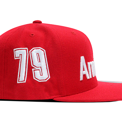 Gorra América de Cali Oficial Flexfit 6089M Plana Roja 79