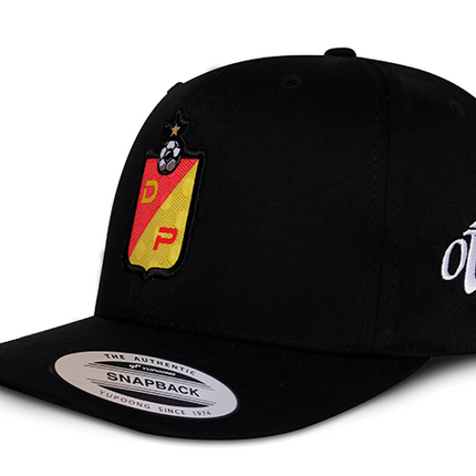 Gorra Deportivo Pereira Oficial OC Caps Flexfit premium Negra