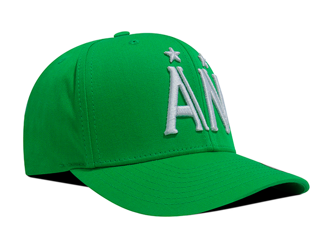 Gorra Atlético Nacional Oficial Premium Flexfit 6389 A/N Verde Estrellas
