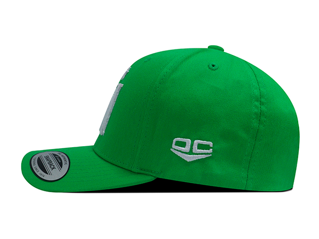 Gorra Atlético Nacional Oficial Premium Flexfit 6389 A/N Verde Estrellas