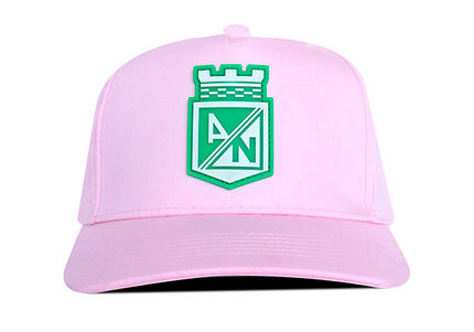 Gorra Atlético Nacional Oficial Rosa 1947