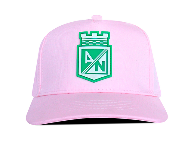 Gorra Atlético Nacional Oficial Rosa 1947