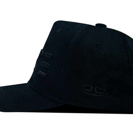 Gorra Once Caldas Oficial Negra Once tono a tono
