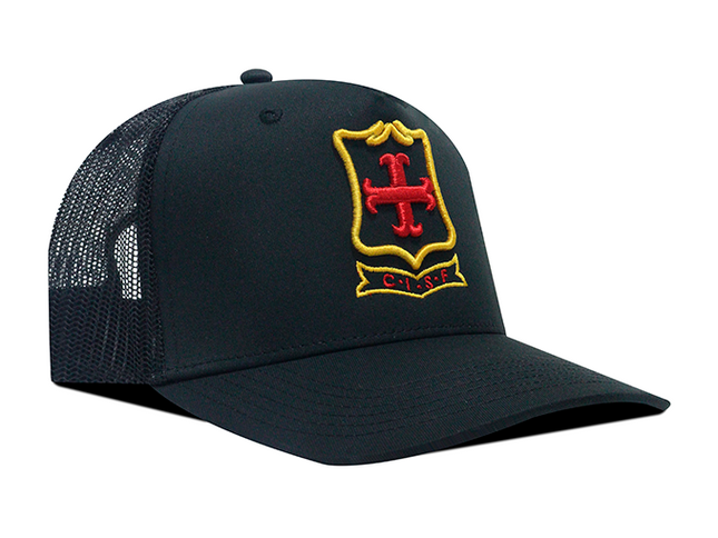 Gorra Independiente Santa Fe Oficial OC Caps Negra Malla escudo vintage