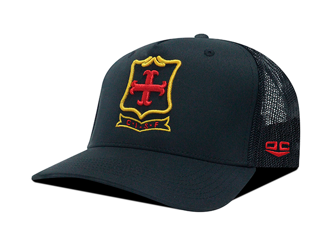 Gorra Independiente Santa Fe Oficial OC Caps Negra Malla escudo vintage