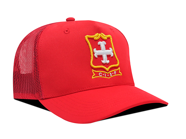 Gorra Independiente Santa Fe Oficial OC Caps Roja Malla escudo vintage