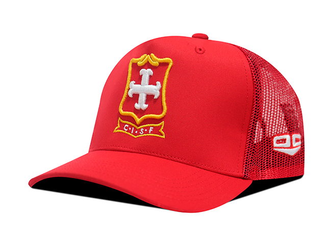 Gorra Independiente Santa Fe Oficial OC Caps Roja Malla escudo vintage