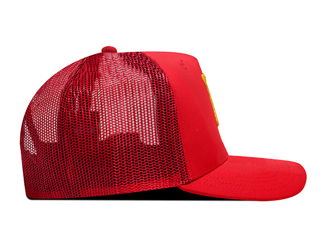 Gorra Independiente Santa Fe Oficial OC Caps Roja Malla escudo vintage