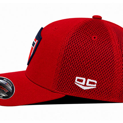 Gorra Junior F.C Oficial Flexfit 6533 Roja