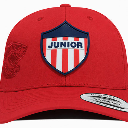 Gorra Junior F.C Oficial Flexfit 6389 roja tiburón