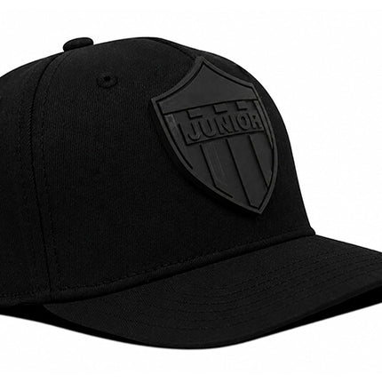 Gorra Junior FC Oficial negra tono a tono