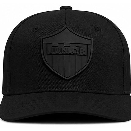 Gorra Junior FC Oficial negra tono a tono