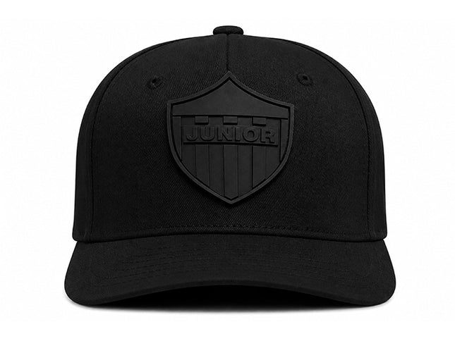 Gorra Junior FC Oficial negra tono a tono