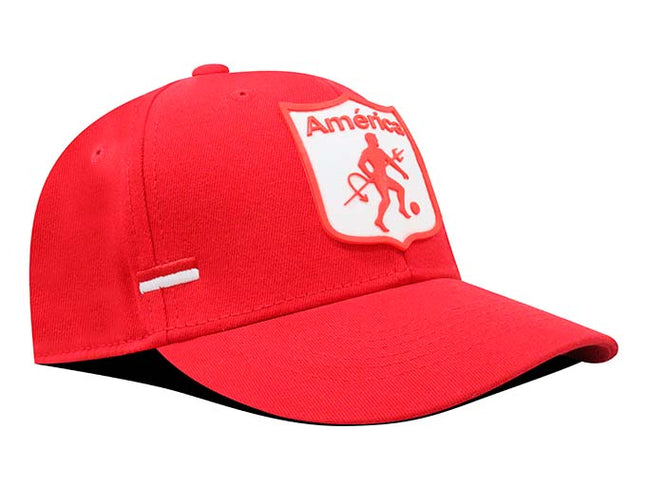 Gorra América de Cali Oficial OC Caps roja banderas