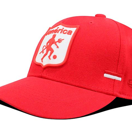 Gorra América de Cali Oficial OC Caps roja banderas