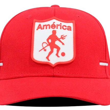 Gorra América de Cali Oficial OC Caps roja banderas
