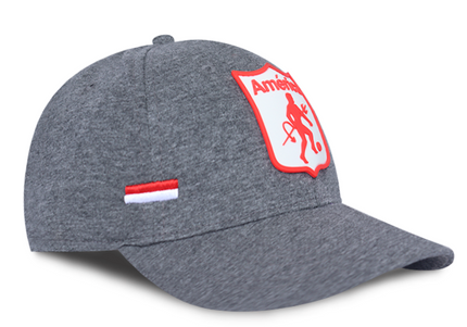 Gorra América de Cali Oficial OC Caps gris banderas
