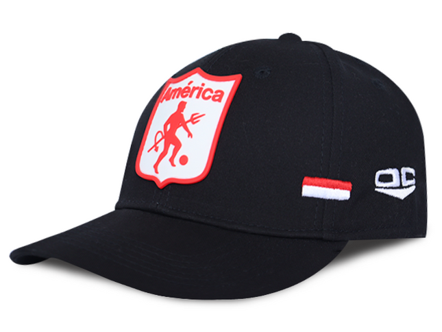 Gorra América de Cali Oficial OC Caps Clásica Negra