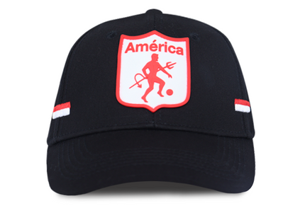 Gorra América de Cali Oficial OC Caps Clásica Negra