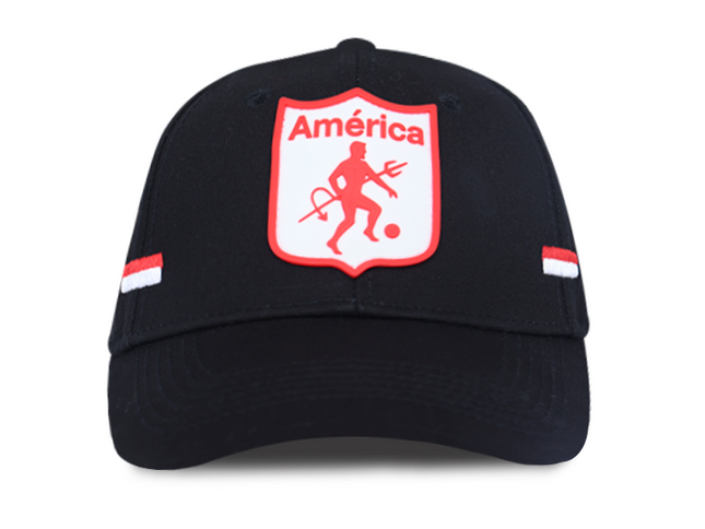 Gorra América de Cali Oficial OC Caps Clásica Negra
