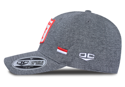 Gorra América de Cali Oficial OC Caps gris banderas
