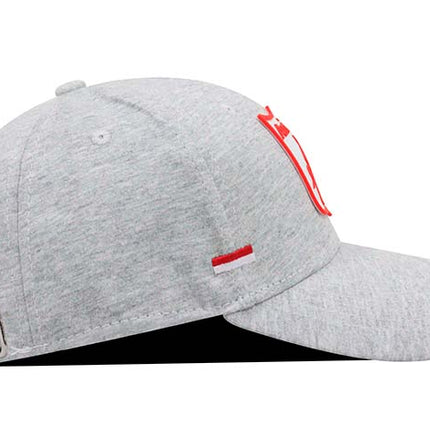 Gorra América de Cali Oficial OC Caps gris haspe banderas
