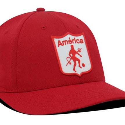 Gorra América de Cali Oficial roja diablo