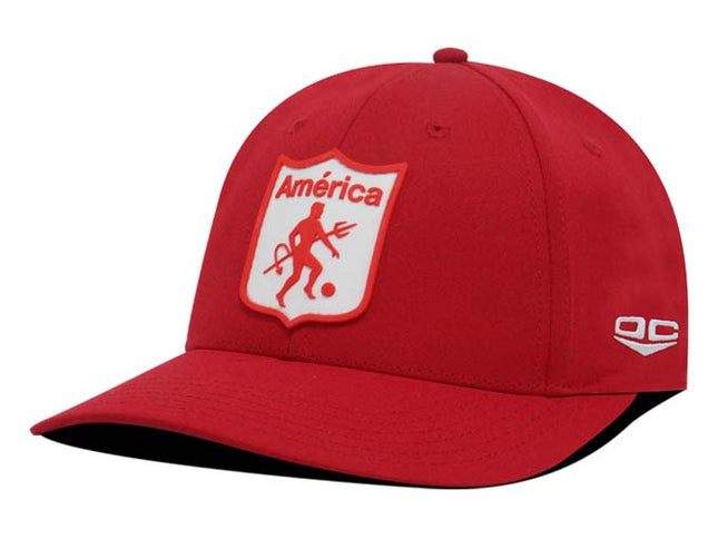 Gorra América de Cali Oficial roja diablo