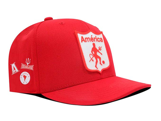 Gorra América de Cali Oficial Escarlatas roja