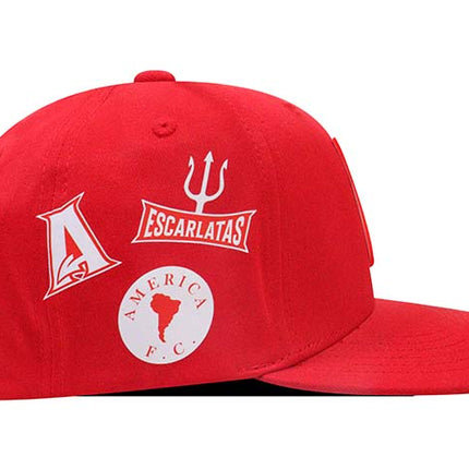 Gorra América de Cali Oficial Escarlatas roja