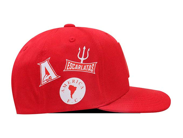 Gorra América de Cali Oficial Escarlatas roja