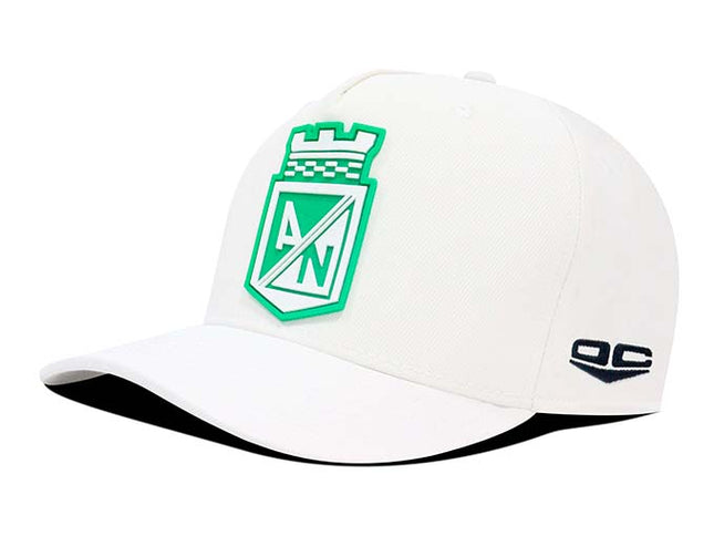 Gorra Atlético Nacional Oficial Gloria eterna OC Caps blanca