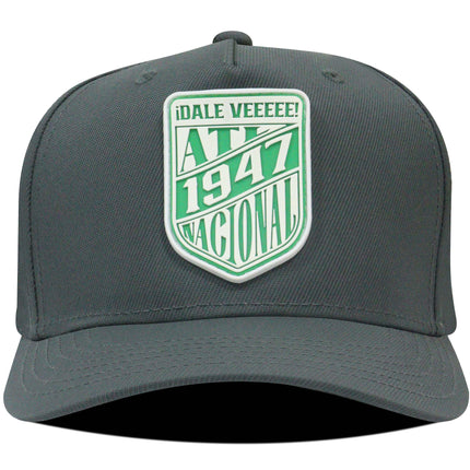 Gorra Atlético Nacional Oficial gris Dale vee