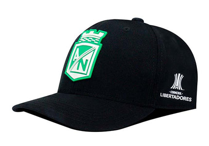 Gorra Atlético Nacional Conmebol libertadores Oficial  OC Caps negra