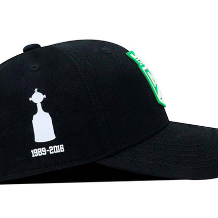Gorra Atlético Nacional Conmebol libertadores Oficial  OC Caps negra