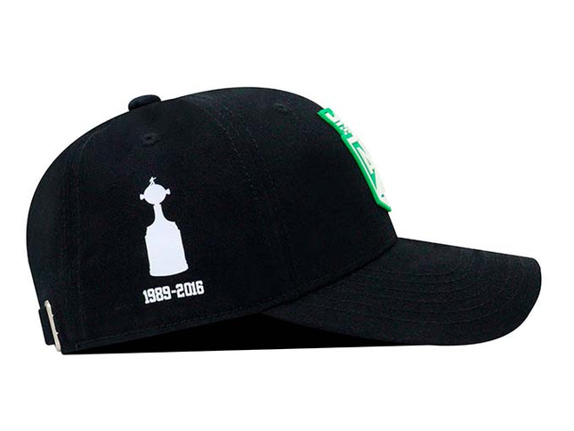 Gorra Atlético Nacional Conmebol libertadores Oficial  OC Caps negra