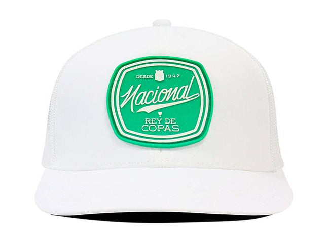 Gorra Atlético Nacional Oficial blanca Nacional rey de copas