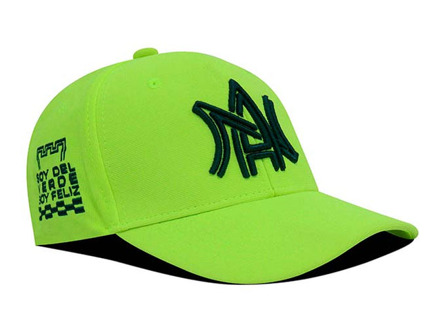 Gorra Atlético Nacional Oficial OC Caps Deportiva Verde neón