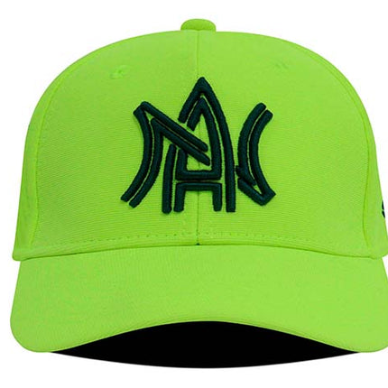 Gorra Atlético Nacional Oficial OC Caps Deportiva Verde neón