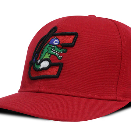Gorra Caimanes de Barranquilla Oficial Cerrada Roja