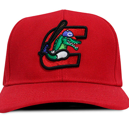 Gorra Caimanes de Barranquilla Oficial Cerrada Roja